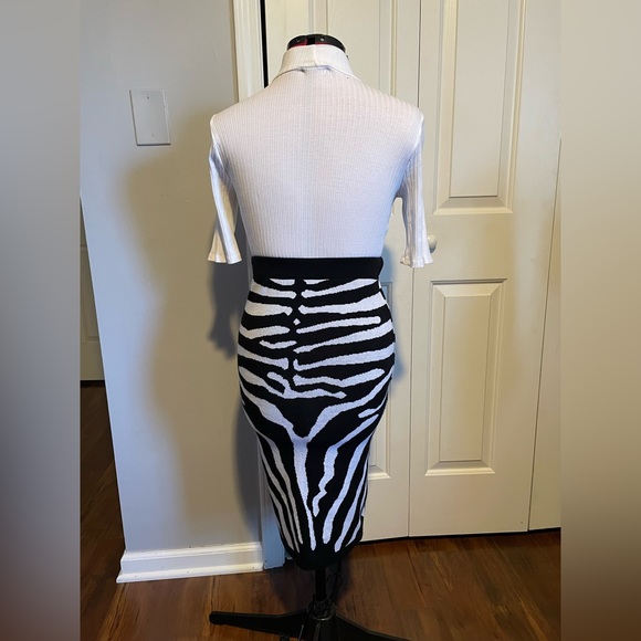 Kardashian Zebra Skirt - Picture 4 of 6